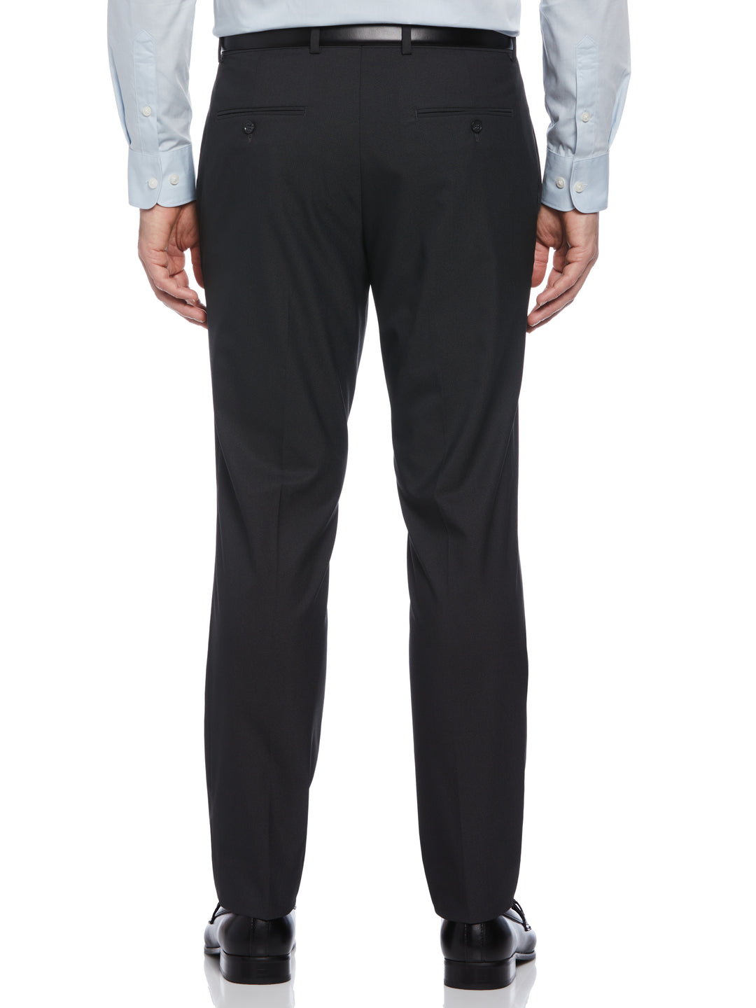 Washable Slim Fit Suit Pants (Charcoal) 