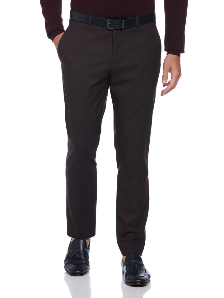 Washable Slim Fit Suit Pants (Fudge) 