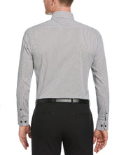 Black Stripe Print Shirt (Black) 