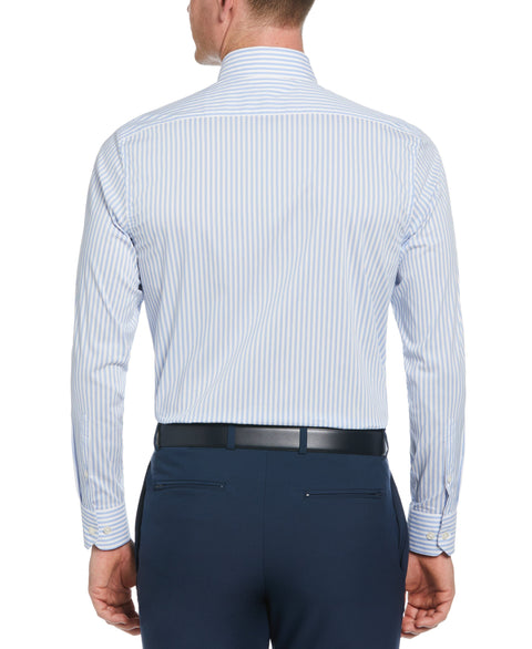Light Blue Stripe Print Shirt (Lt. Blue) 