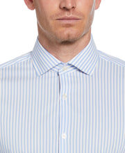 Light Blue Stripe Print Shirt (Lt. Blue) 