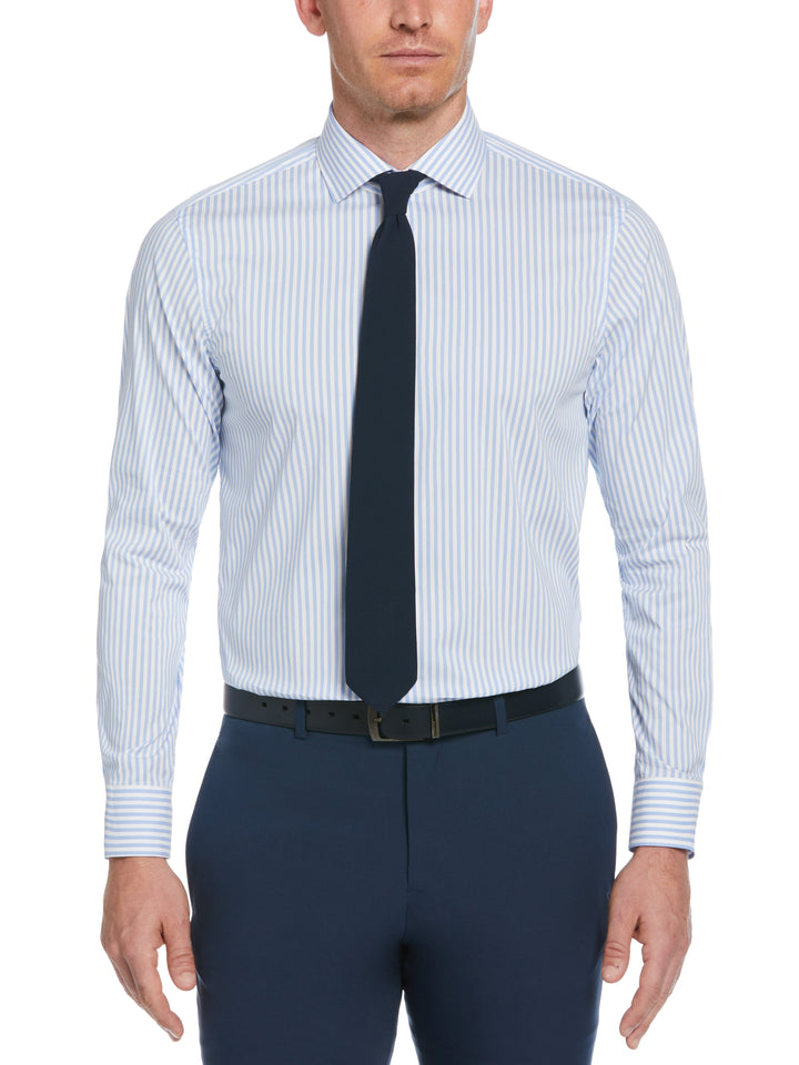 Light Blue Stripe Print Shirt (Lt. Blue) 