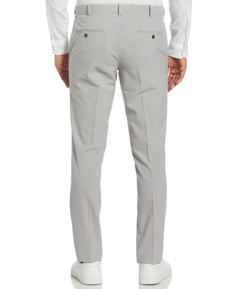 Slim Fit Micro Check Suit Pant (Felt Grey) 