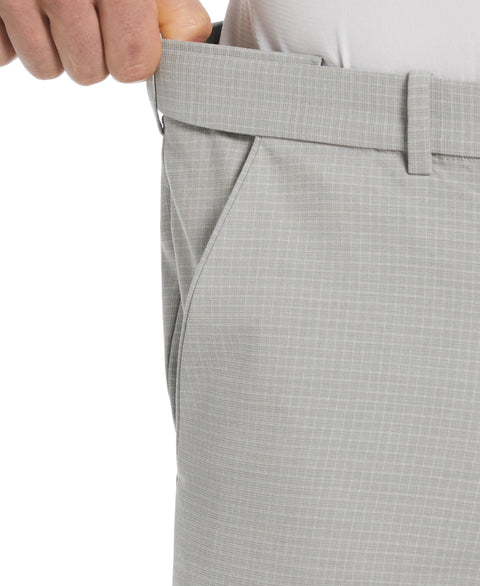 Slim Fit Micro Check Suit Pant (Felt Grey) 
