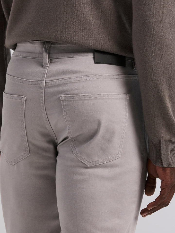 Slim Fit Lux Touch 5 Pocket Pant (Chieseled Stone)