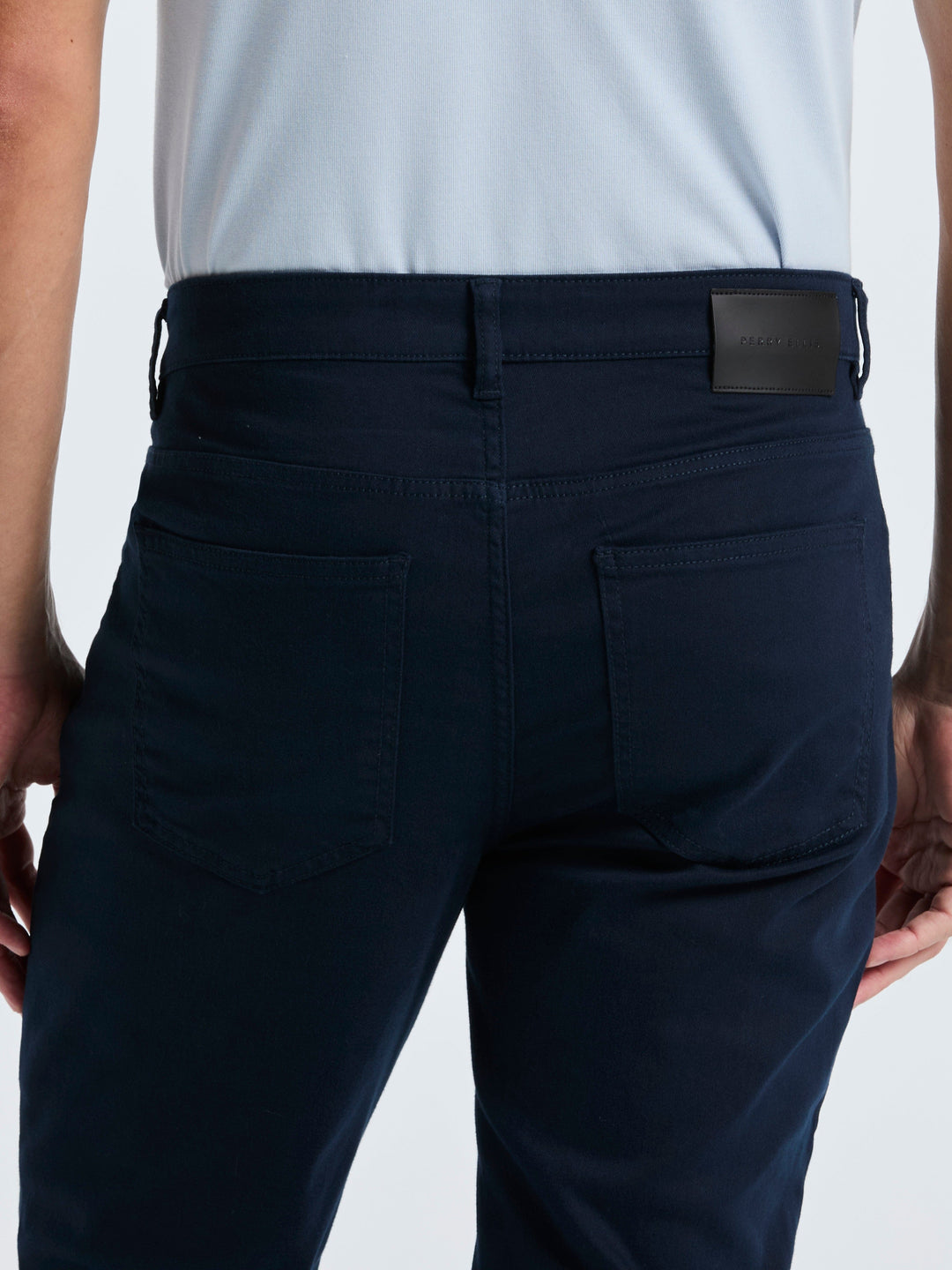 Slim Fit Lux Touch 5 Pocket Pant (Dark Sapphire) 