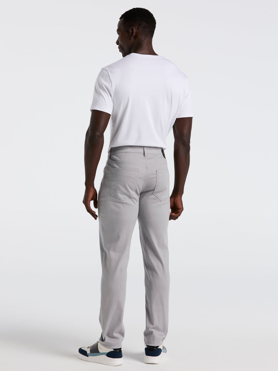 Slim Fit Lux Touch 5 Pocket Pant (Alloy) 