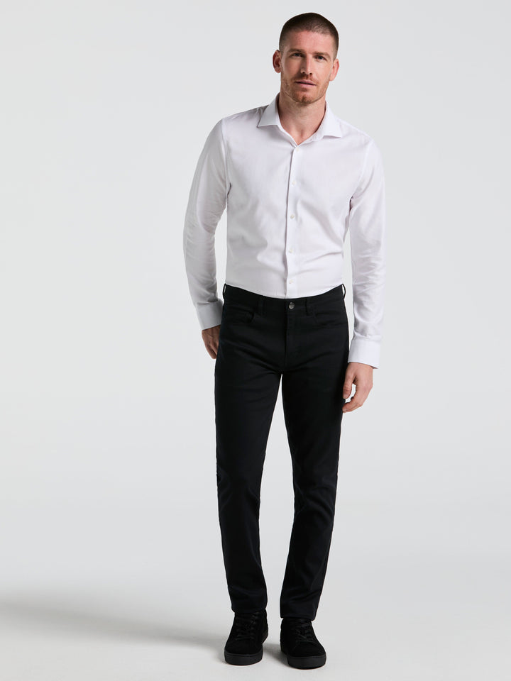 Slim Fit Lux Touch 5 Pocket Pant (Caviar) 