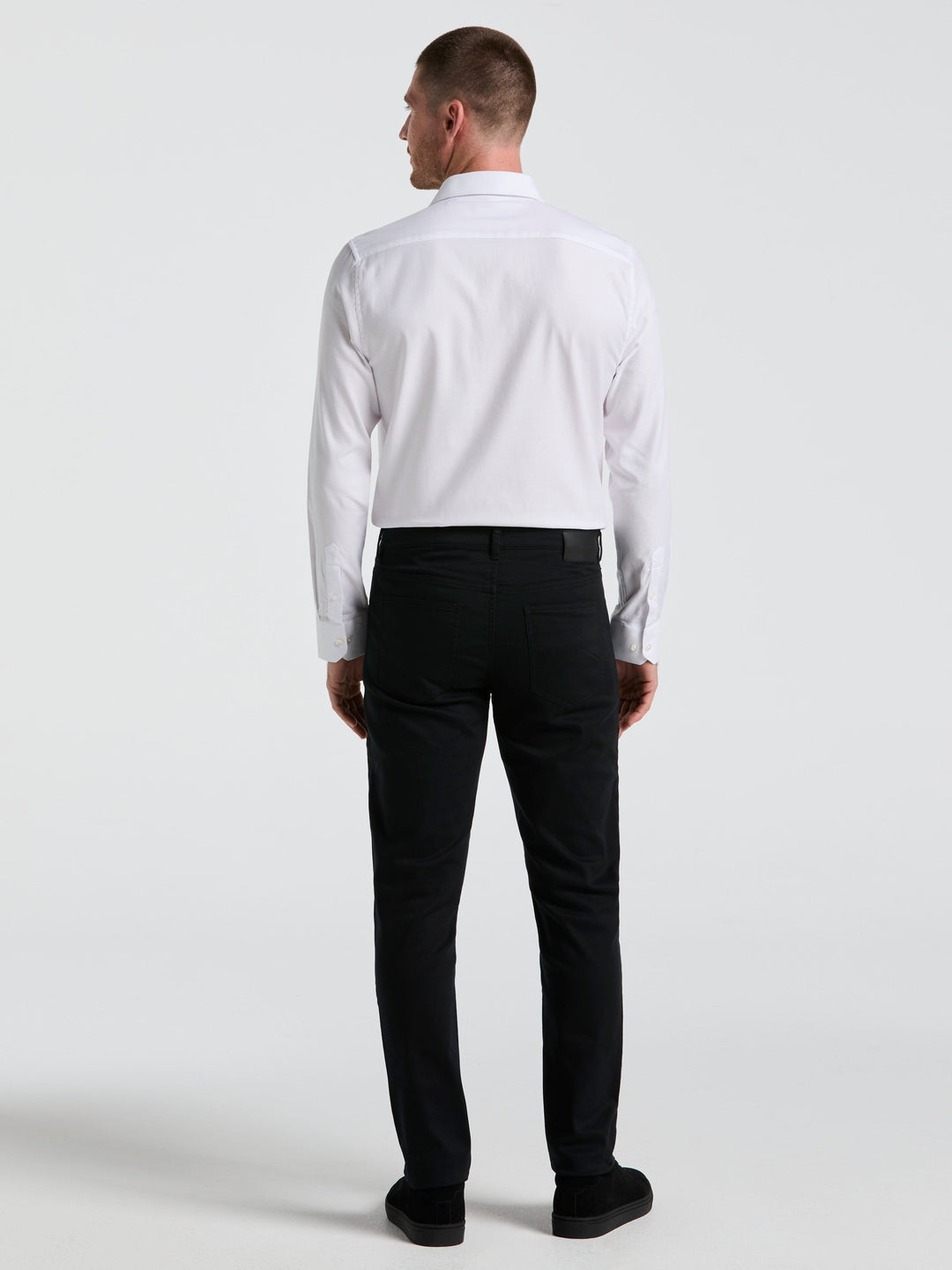 Slim Fit Lux Touch 5 Pocket Pant (Caviar) 
