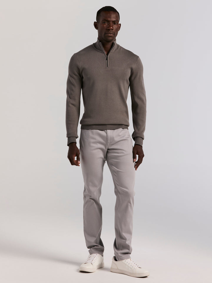 Slim Fit Lux Touch 5 Pocket Pant (Chieseled Stone) 