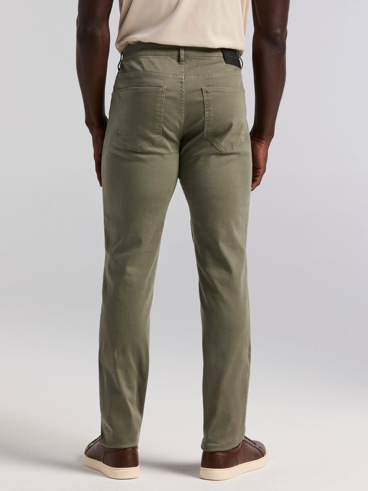 Slim Fit Lux Touch 5 Pocket Pant (Dusty Olive) 
