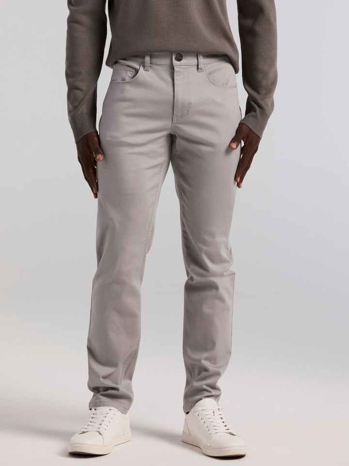 Slim Fit Lux Touch 5 Pocket Pant (Chieseled Stone)