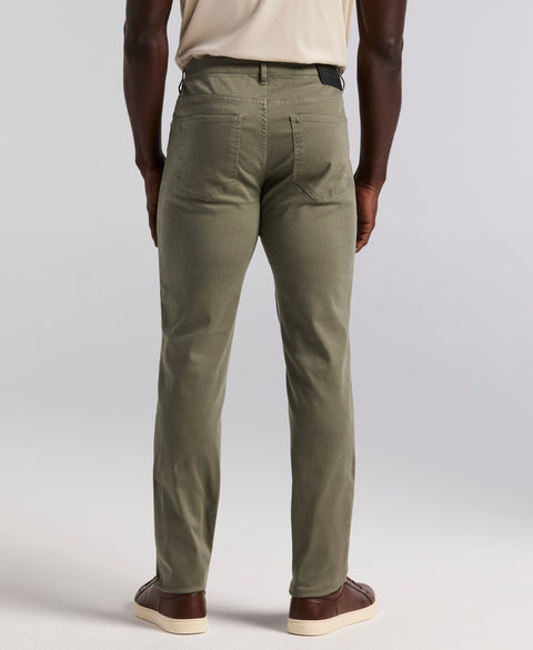 Slim Fit Lux Touch 5 Pocket Pant (Dusty Olive) 