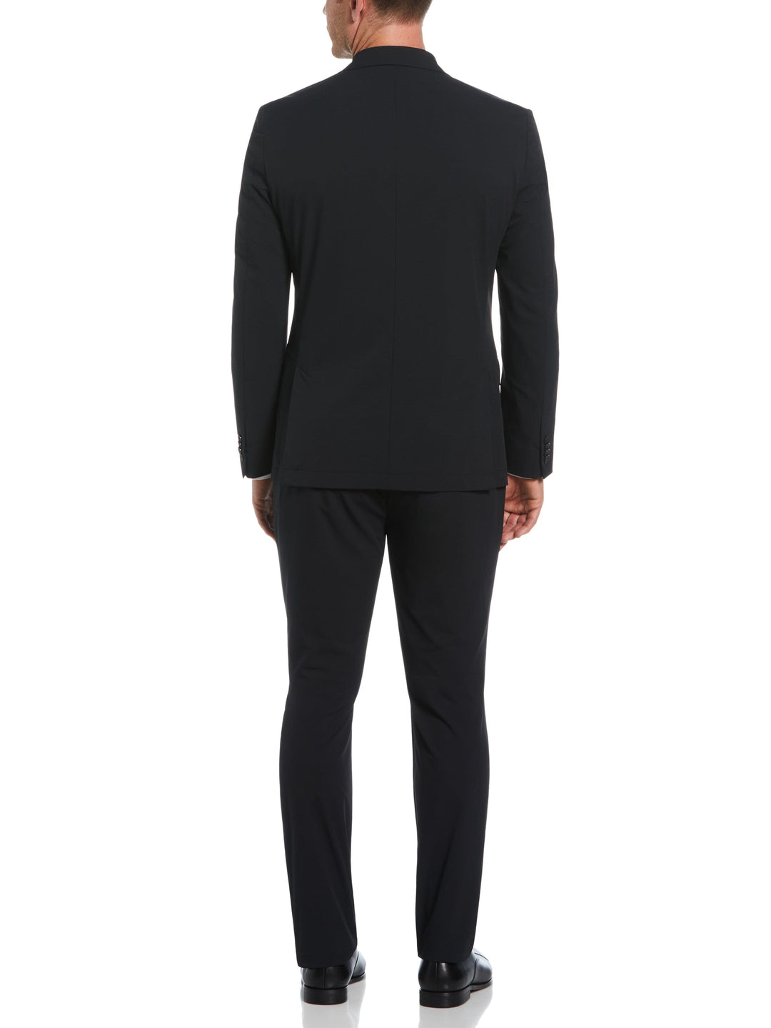 Slim Fit Performance Tech Suit Jacket (Black) 