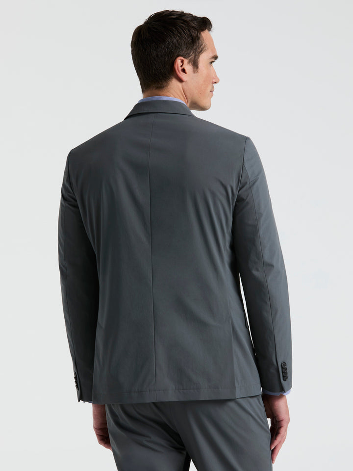 Slim Fit Performance Tech Suit Jacket (Grey) 