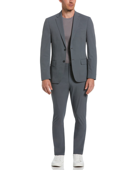 Slim Fit Performance Tech Suit Jacket (Grey) 