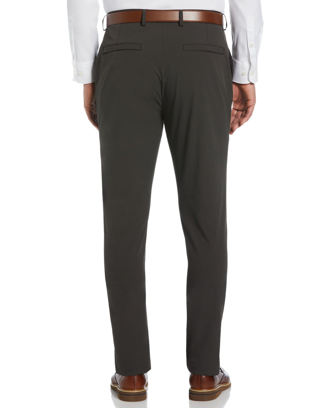 Slim Fit Tech Suit Pant (Olive) 