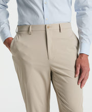 Slim Fit Solid Suit Pant (Khaki) 