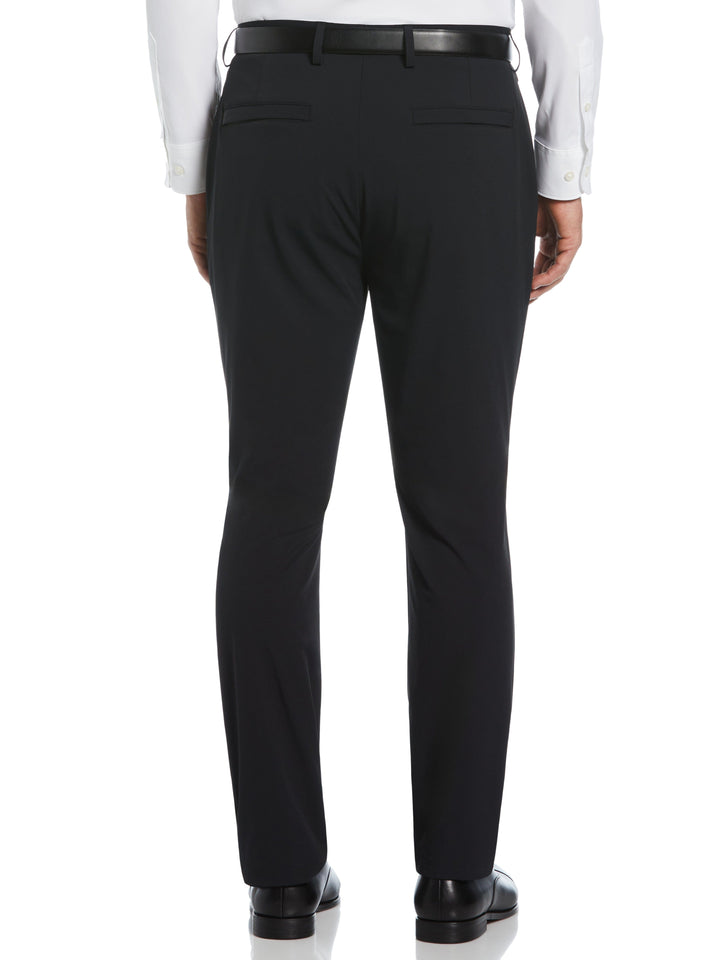 Slim Fit Performance Tech Suit Pant (Black) 