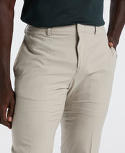 Slim Fit Solid Flat Front Pant (London Fog) 