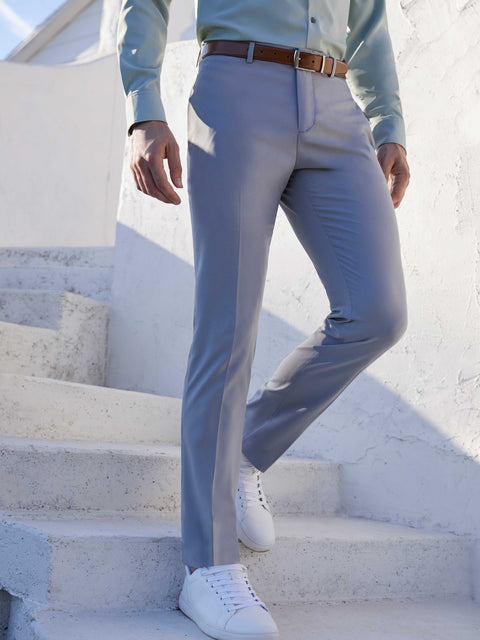 Slim Fit Tech Portfolio Dress Pant Perry Ellis
