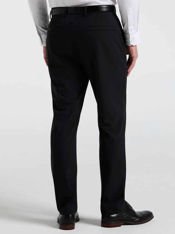 Fashion Black Tech Suit Pant (Black) 