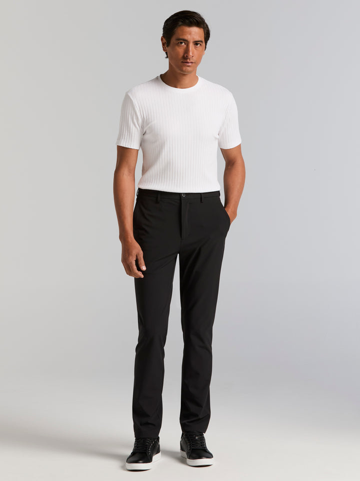 Fashion Black Tech Suit Pant (Black) 