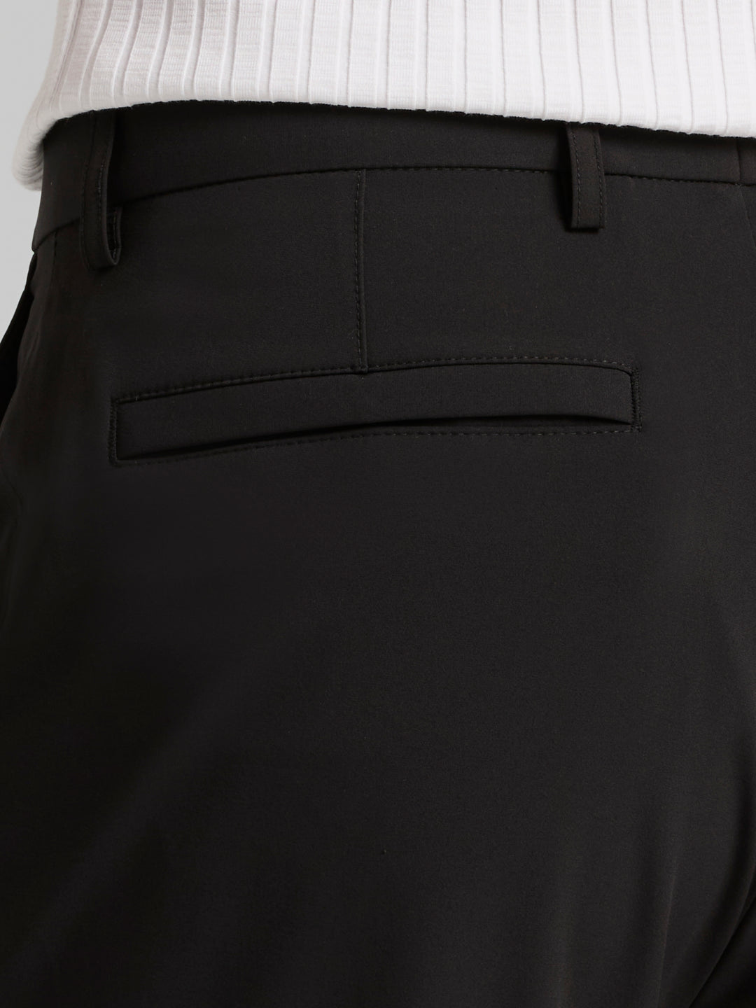 Fashion Black Tech Suit Pant (Black) 