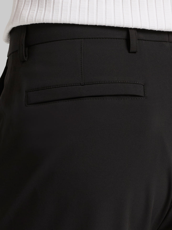 Fashion Black Tech Suit Pant (Black) 