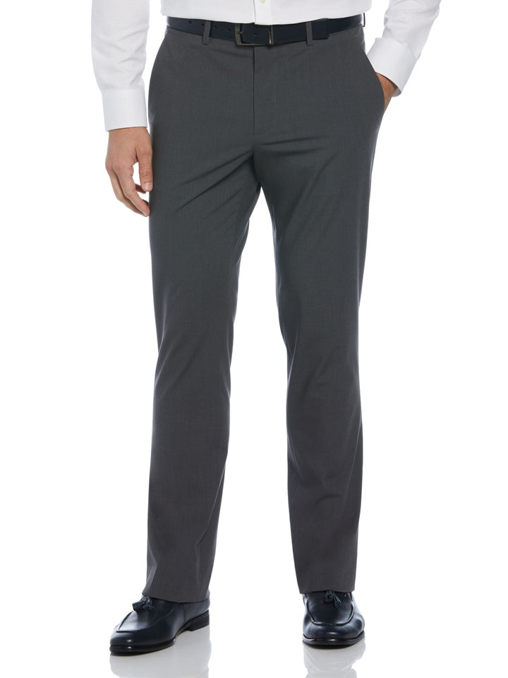 Slim Fit Textured Luxe Suit Pant (Turbulence) 