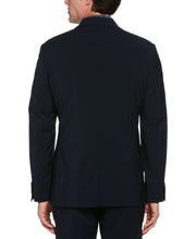 Textured Suit Jacket (Deep Navy) 
