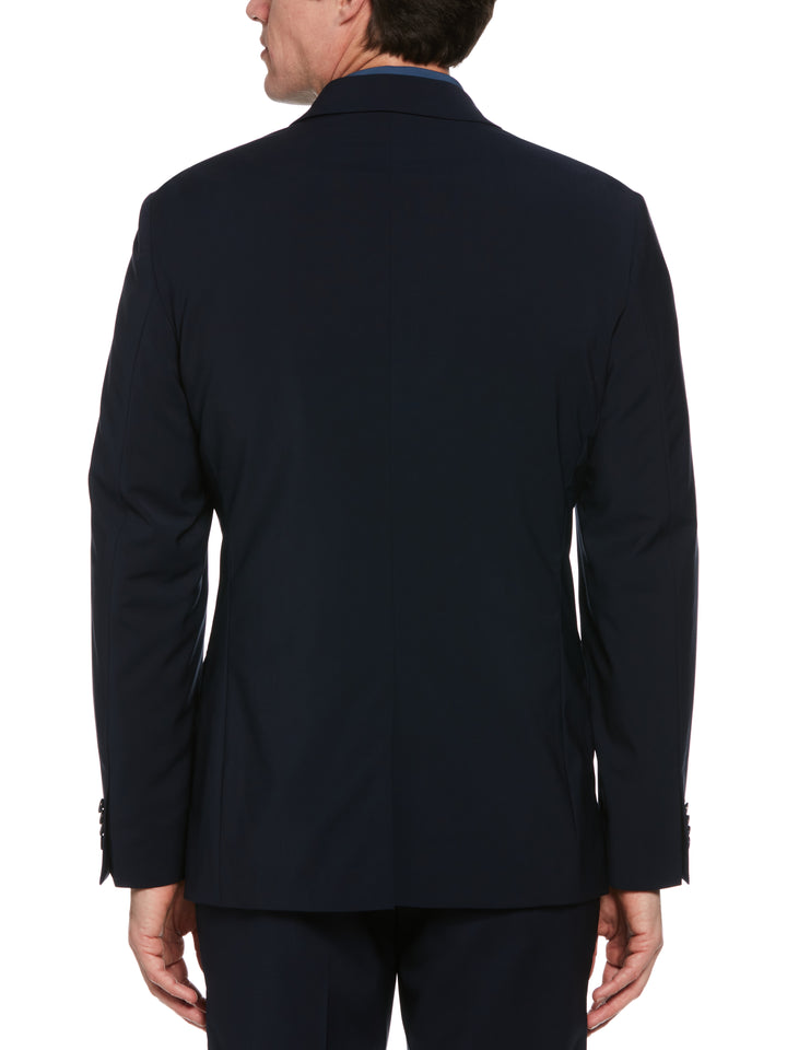 Textured Suit Jacket (Deep Navy) 