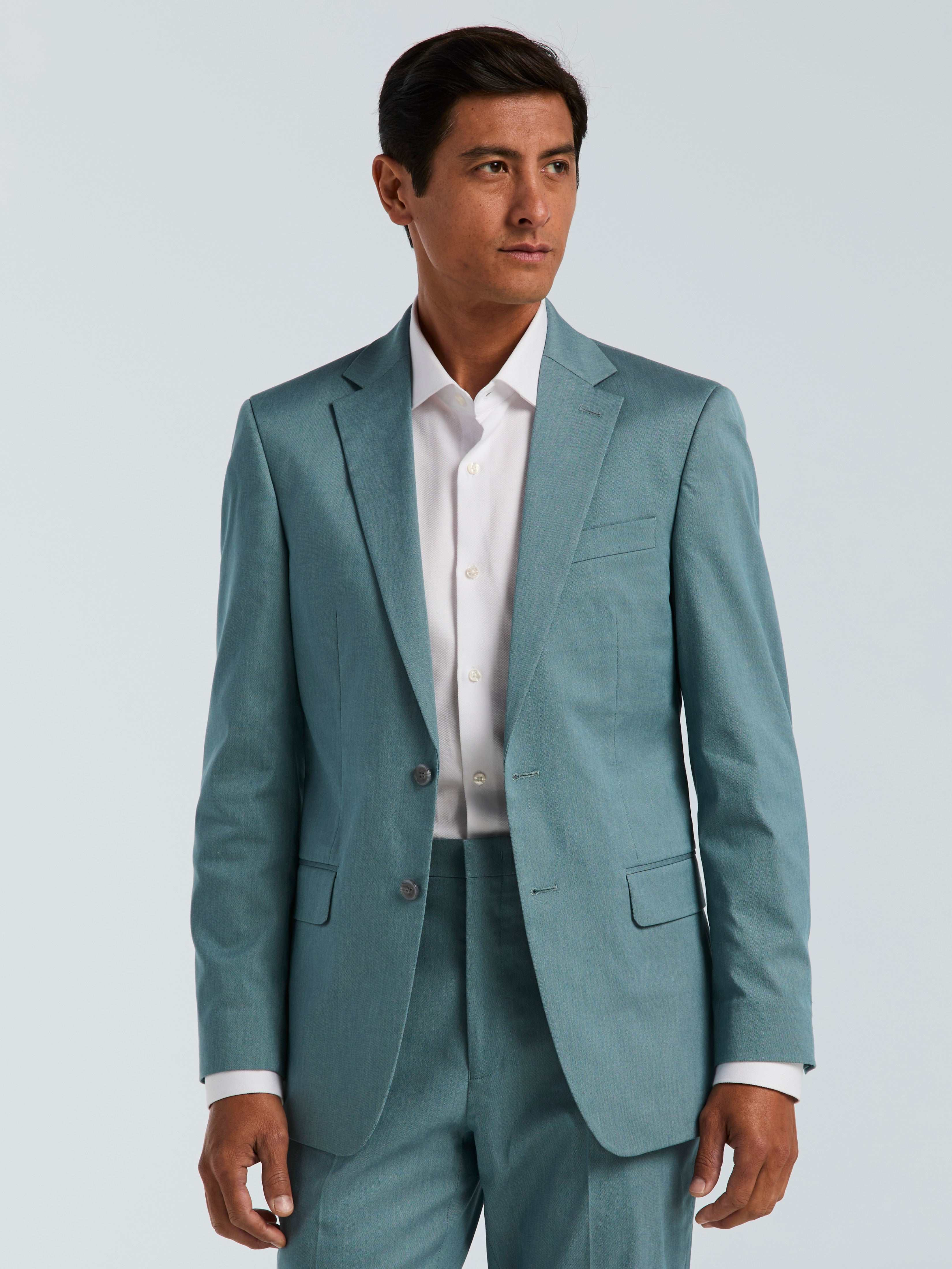 Slim Fit Textured Suit Jacket