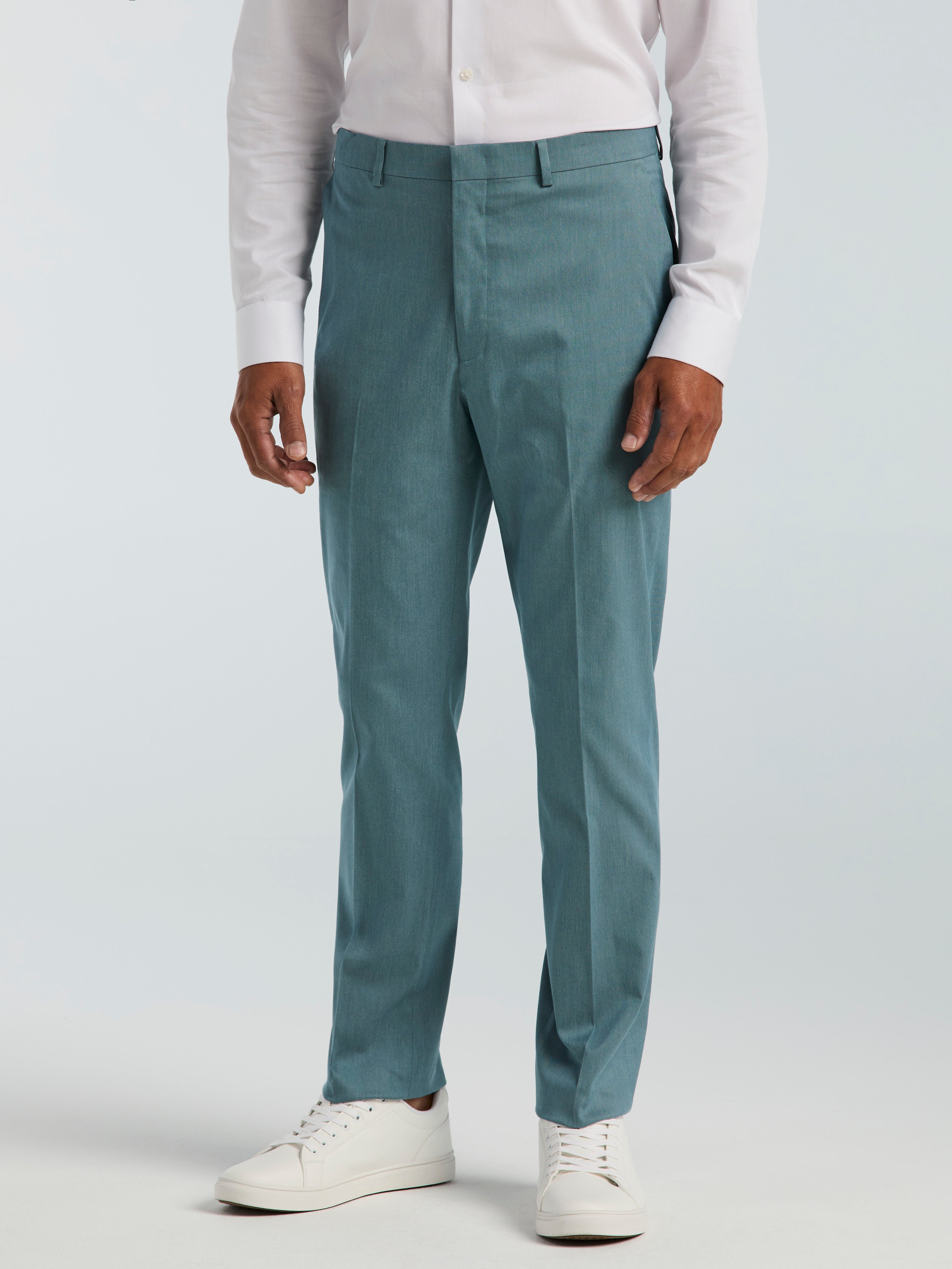 Slim Fit Textured Suit Pant