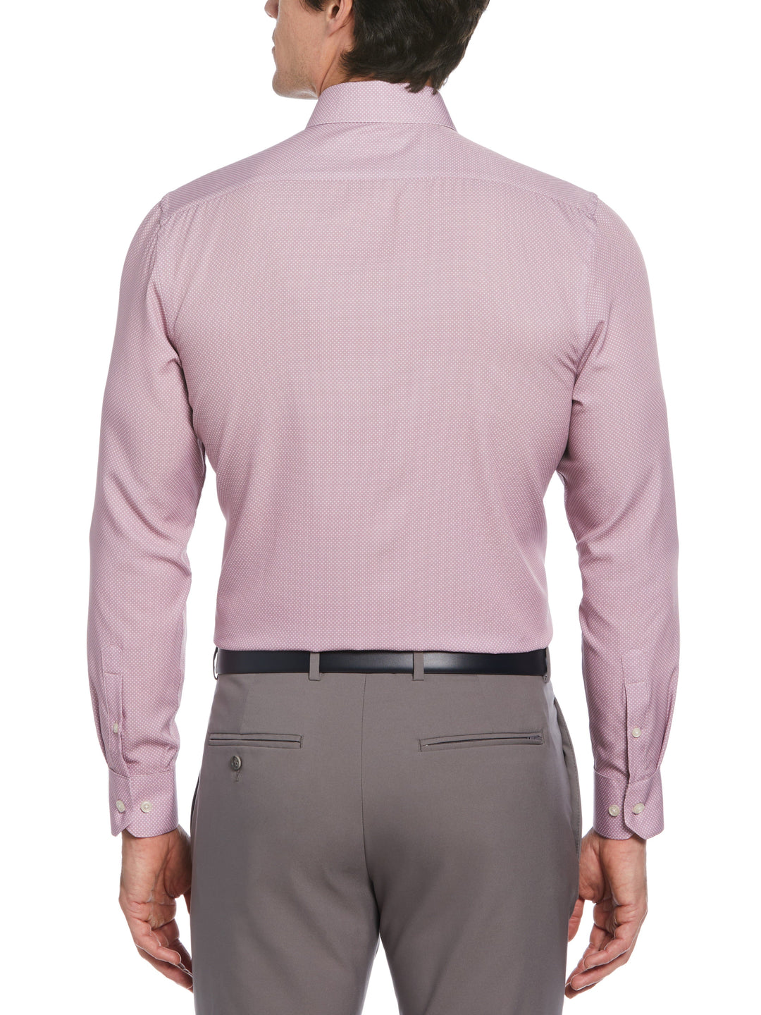 Slim Fit Total Stretch Dot Dress Shirt – Perry Ellis