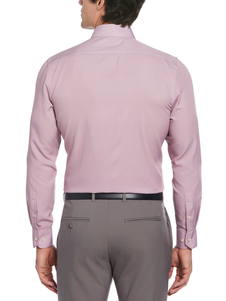 Total Stretch Pink Dots Print Shirt (Pink) 