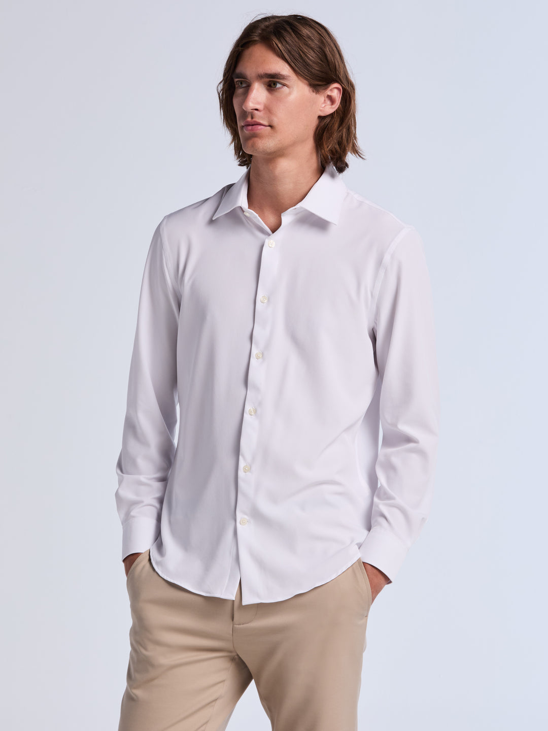 Slim Fit Total Stretch Dress Shirt