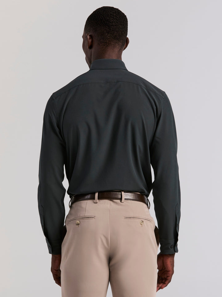 Slim Fit Long Sleeve Dress Shirt (Magical Forest) 