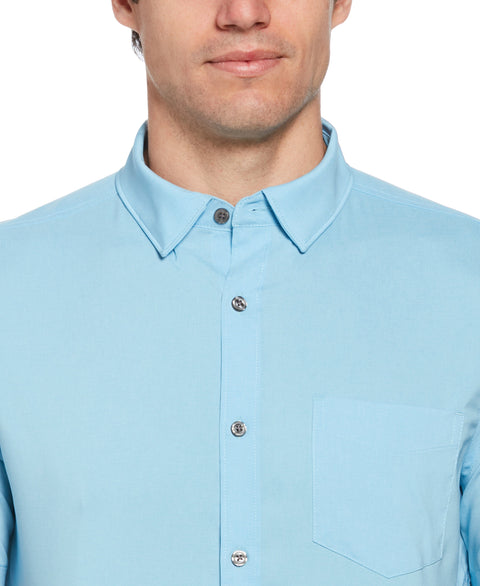 Total Stretch Heather Shirt (Air Blue) 