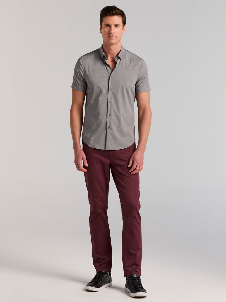 Slim Fit Short Sleeve Shirt (Magnet) 