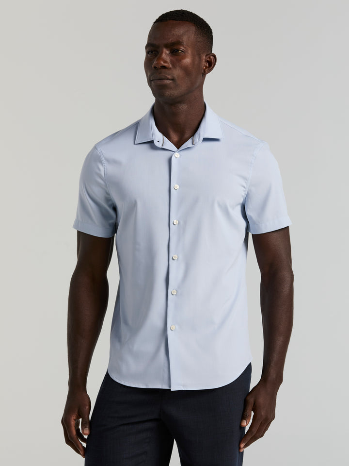 Slim Fit Short Sleeve Shirt (Kentucky Blue) 