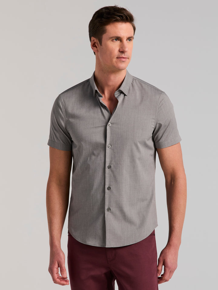 Slim Fit Short Sleeve Shirt (Magnet) 