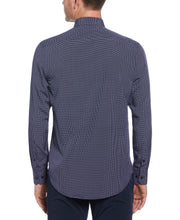 Total Stretch Micro Flower Shirt (Navy) 