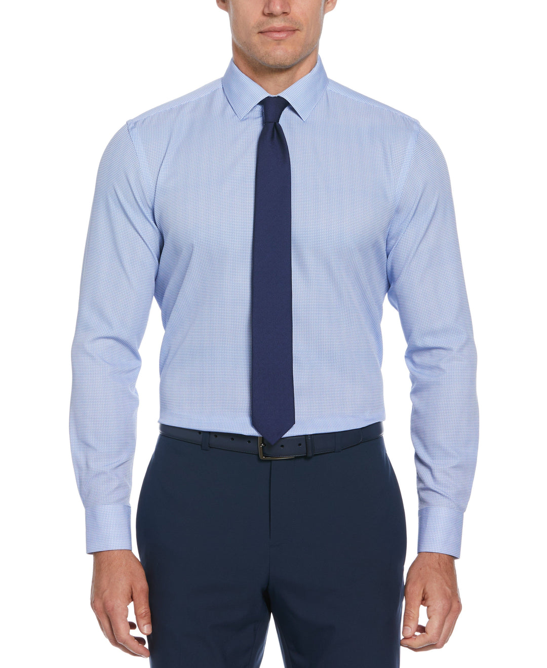 Total Stretch Blue Microprint Shirt (New Blue) 