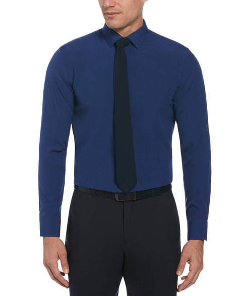 BLUE TOTAL STRETCH MODALUX DRESS SHIRT (Blue) 