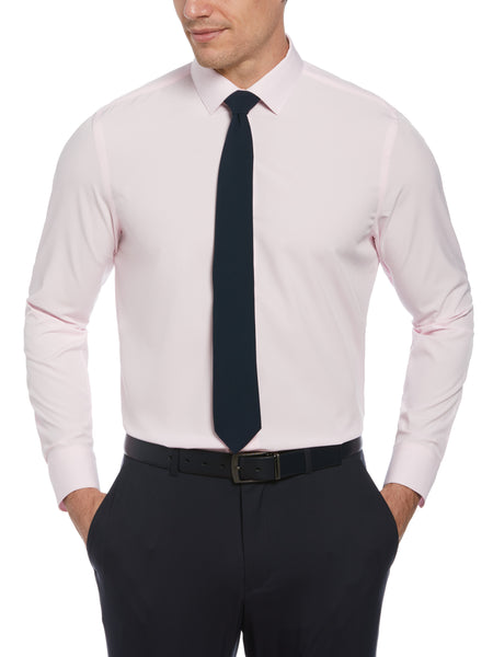 men's performance dress shirts Men's Slim Fit Total Stretch Performance Dress Shirt – Perry Ellis