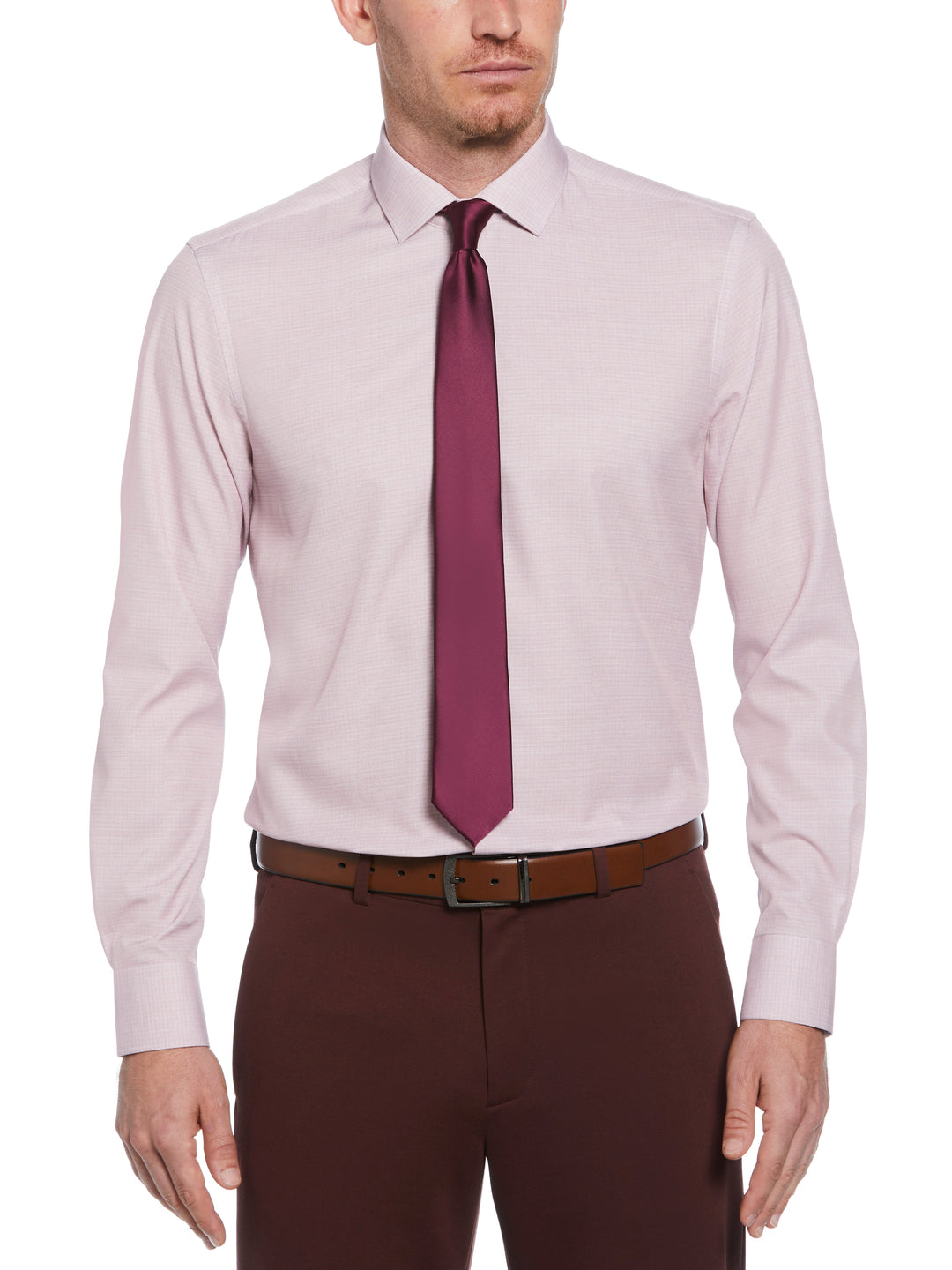 Total Stretch Modal Luxe Dress Shirt (Salmon) 