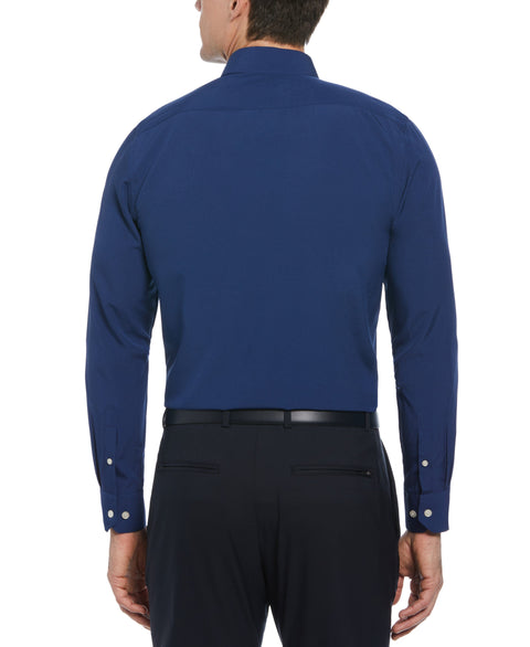 BLUE TOTAL STRETCH MODALUX DRESS SHIRT (Blue) 