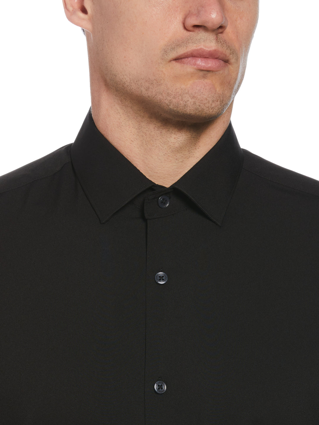TOTAL STRETCH MODALUX DRESS SHIRT (Black) 