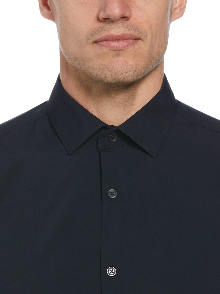 Slim Fit Total Stretch Performance Dress Shirt (Navy) 